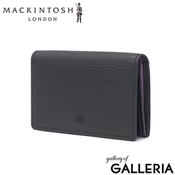 マッキントッシュ ロンドン 名刺入れ メンズ レディース 本革 MACKINTOSH LONDON ブランド カードケース 薄型 スリム 名刺ケース 革 レザー おしゃれ シンプル 無地 カード入れ 軽量 軽い 男性 女性 プレゼント EM WMKL6060091
