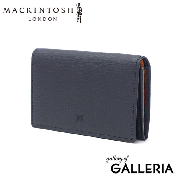 マッキントッシュ ロンドン 名刺入れ メンズ レディース 本革 MACKINTOSH LONDON ブランド カードケース 薄型 スリム 名刺ケース 革 レザー おしゃれ シンプル 無地 カード入れ 軽量 軽い 男性 女性 プレゼント EM WMKL6060091
