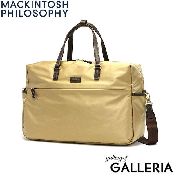 マッキントッシュ フィロソフィー ボストンバッグ MACKINTOSH PHILOSOPHY アメリア2 2WAY ボストン 旅行バッグ 斜めがけ ショルダー ナイロン A4 19L 1泊 軽い 小さめ 撥水 底鋲 旅行 ゴルフ レディース 68096