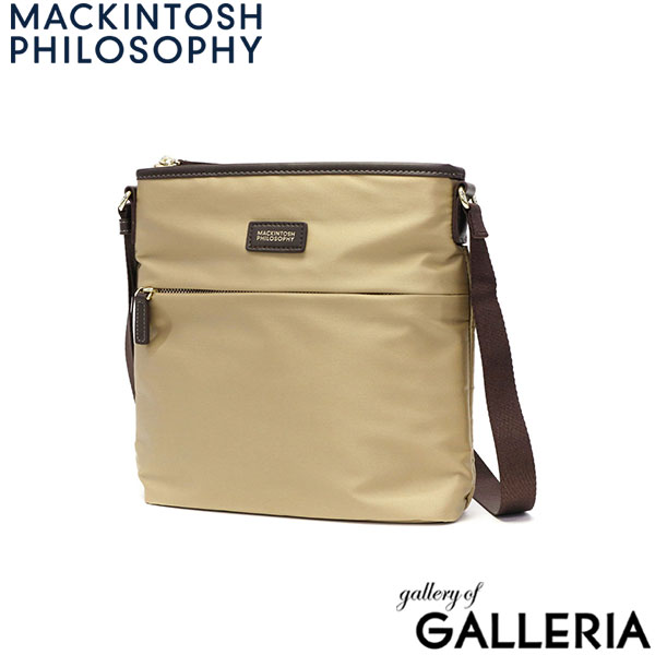 マッキントッシュ フィロソフィー ショルダーバッグ レディース 斜めがけバッグ ブランド MACKINTOSH PHILOSOPHY バッグ 斜めがけ 小さめ 大人 軽量 撥水 ミニショルダー 縦型 3L アメリア2 68091