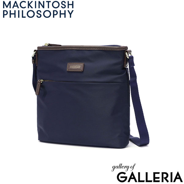マッキントッシュ フィロソフィー ショルダーバッグ レディース 斜めがけバッグ ブランド MACKINTOSH PHILOSOPHY バッグ 斜めがけ 小さめ 大人 軽量 撥水 ミニショルダー 縦型 3L アメリア2 68091