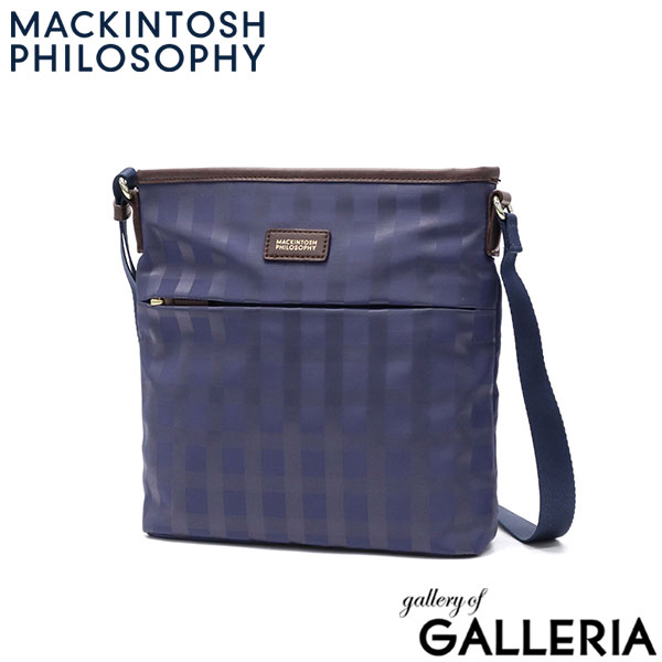 マッキントッシュフィロソフィー ショルダーバッグ レディース MACKINTOSH PHILOSOPHY 小さめ 斜めがけ ショルダー 軽量 ブランド 大人 上品 コンパクト チェック 縦型 おしゃれ ロゴ A5 アメリア２ LTD 68761