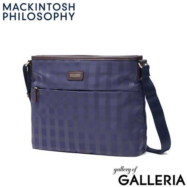 マッキントッシュフィロソフィー ショルダーバッグ レディース MACKINTOSH PHILOSOPHY 小さめ 斜めがけ ショルダー 軽量 ブランド 大人 上品 コンパクト チェック 横型 おしゃれ ロゴ B5 アメリア２ LTD 68762
