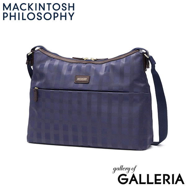 マッキントッシュフィロソフィー ショルダーバッグ レディース MACKINTOSH PHILOSOPHY 斜めがけ ショルダー 軽量 ブランド 大人 上品 チェック 横型 おしゃれ かわいい ロゴ B5 アメリア２ LTD 68763