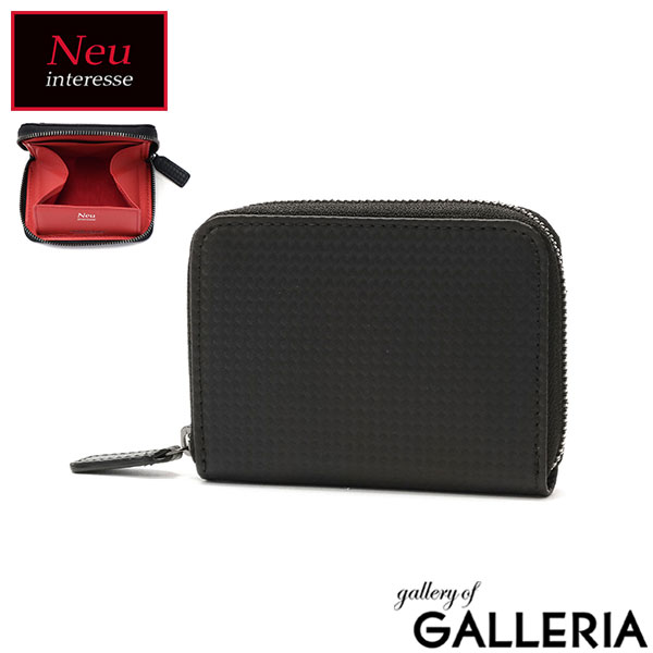 Neu interesse 小銭入れ メンズ ブランド 小さい ノイインテレッセ コインケース 本革 革 ミニ 30代 男性 ファスナー ミニ財布 カード コンパクト ビジネス シンプル おしゃれ プレゼント 軽量 軽い シャッテン 2.0 0706