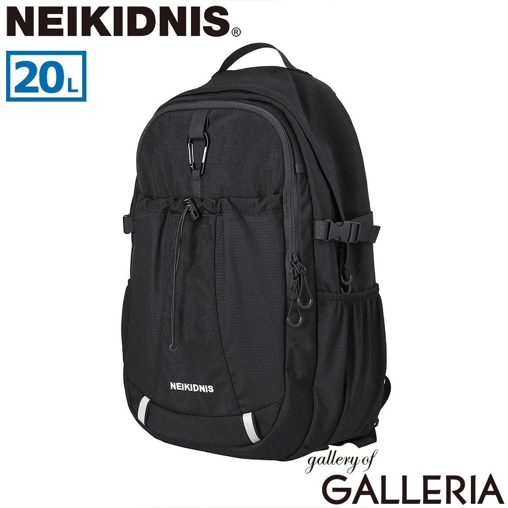 NEIKIDNIS ネイキドニス リュック バックパック 女子高生 部活 サイズ PC A4 20L CARABINER MESH BACKPACK NB55ABG020