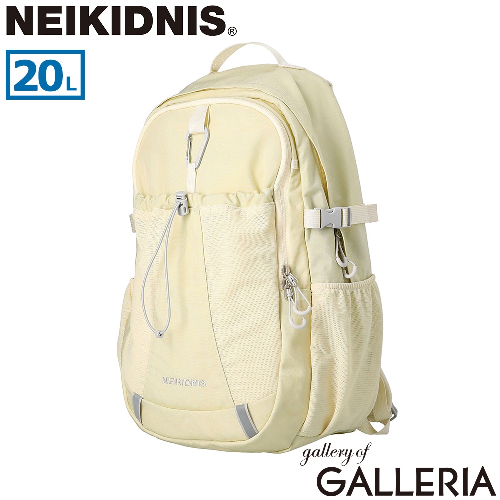 NEIKIDNIS ネイキドニス リュック バックパック 女子高生 部活 サイズ PC A4 20L CARABINER MESH BACKPACK NB55ABG020