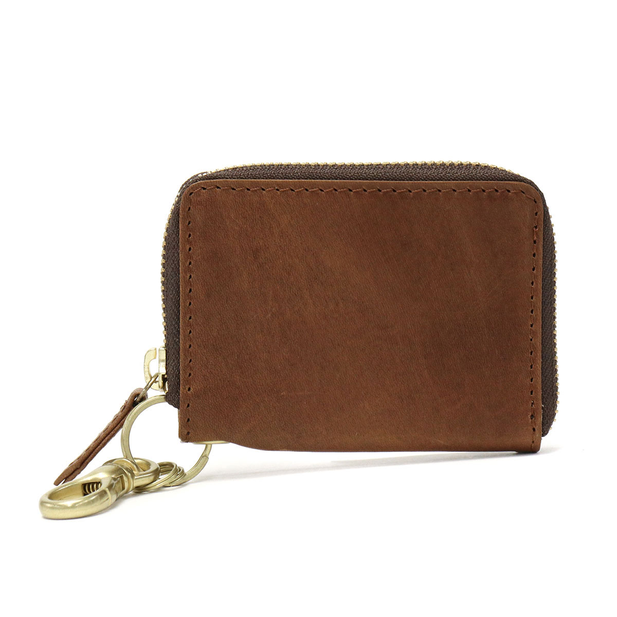 ネルド キーケース NELD カードケース EN エン ラウンドカードキーケース 小銭入れ コンパクト 小さめ 本革 革 レザー ファスナー スマートキー 鍵 ICカード 大人 おしゃれ ブランド メンズ レディース AN198