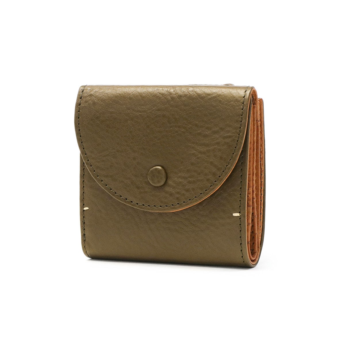 ネルド 三つ折り財布 NELD ARIZONA かぶせ短財布 財布 三つ折り 本革 革 レザー 小銭入れあり レディース AW119