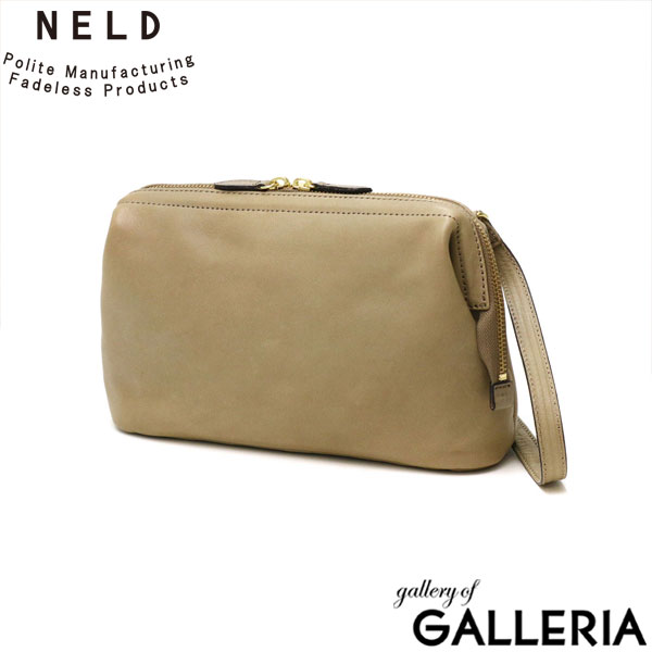 ネルド ショルダーバッグ NELD ROLL ロール 斜めがけ バッグ 横型 ミニショルダー 小さめ 本革 レザー 口金 スリム 薄型 軽量 日本製 メンズ レディース FW612