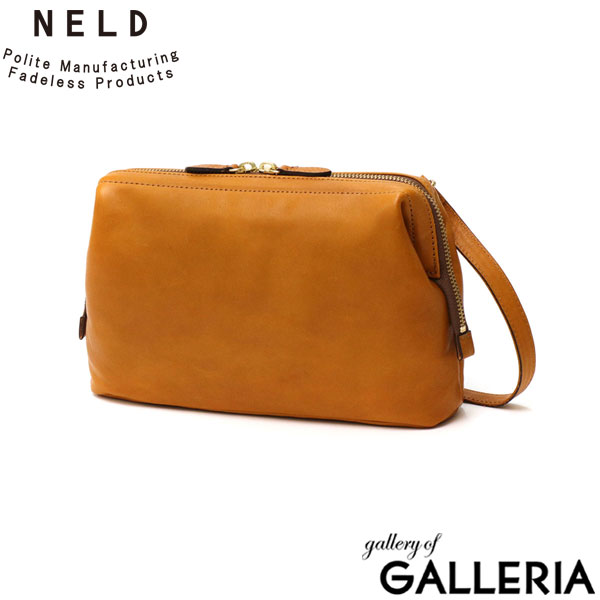 ネルド ショルダーバッグ NELD ROLL ロール 斜めがけ バッグ 横型 ミニショルダー 小さめ 本革 レザー 口金 スリム 薄型 軽量 日本製 メンズ レディース FW612