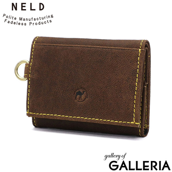 ネルド 財布 メンズ コンパクト 三つ折り NELD ブランド 本革 革 レザー ラクダレザー キャメル 薄い 小さい ミニ 軽い シンプル おしゃれ 大人 ウォレット ベジタブルタンニン 上品 RAKUDA ミニ財布 AN293