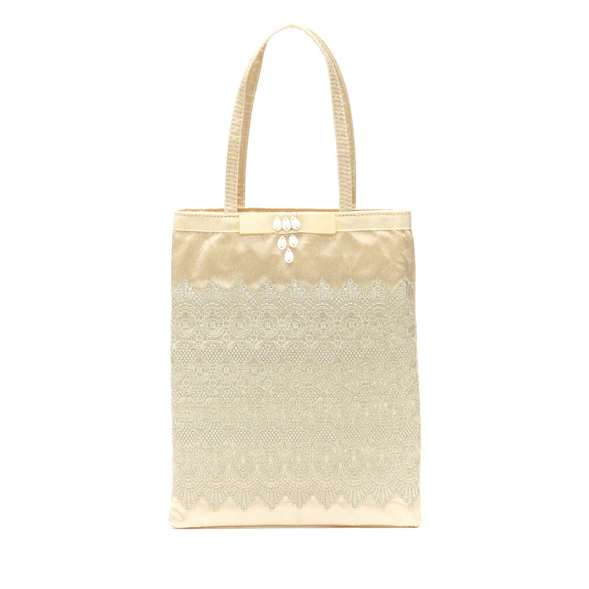 ノクチルカ パーティーバッグ NOCTILUCA 結婚式 入学式 サブバッグ 卒業式 フォーマルバッグ パーティー ハンドバッグ トート トートバッグ 刺繍 レース A5 縦型 縦長 冠婚葬祭 お食事会 レディース 12122