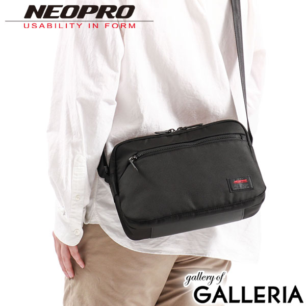 ネオプロ ショルダーバッグ NEOPRO RED POINT ショルダー バッグ ミニショルダー 小さめ A5 斜めがけ 肩掛け 軽量 ファスナー ナイロン ビジネス 旅行 メンズ 2-112
