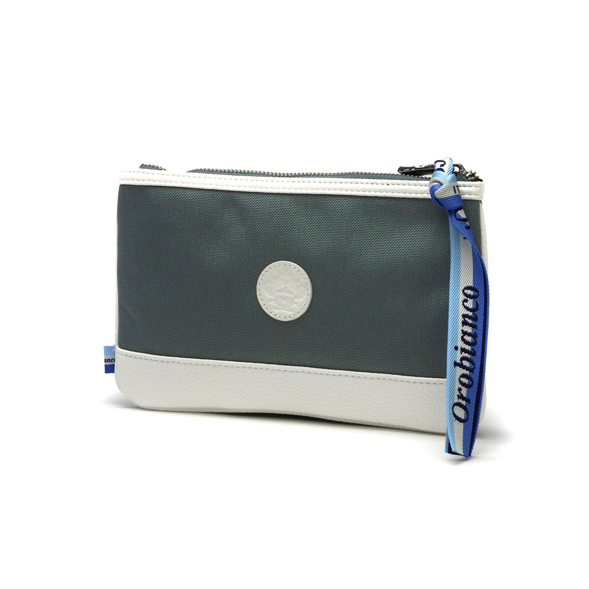 日本正規品 オロビアンコ ゴルフ ポーチ Orobianco GOLF OG-B2 カートポーチ小 ゴルフポーチ ラウンドポーチ 小物入れ 小さめ 軽量 横型 ナイロン 革 合皮 薄型 旅行 メンズ レディース 83195