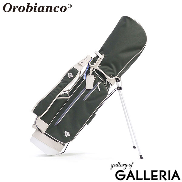【日本正規品】 オロビアンコ ゴルフ キャディバッグ メンズ レディース スタンド かっこいい 軽量 フード Orobianco GOLF おしゃれ スタンドタイプ ブランド ゴルフバッグ 9型 46インチ 5分割 OG-CB5 83472