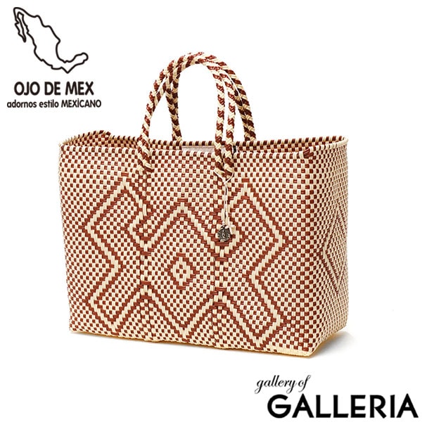 OJO DE MEX トートバッグ かごバッグ レディース A4 大きめ オホ デ メックス 軽量 軽い ブランド かわいい ビニール ビニール製 カゴバッグ 夏 春 メルカドバッグ トート バッグ Plastico CAGO Tote chico