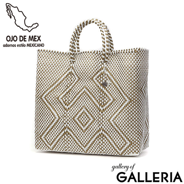 OJO DE MEX トートバッグ かごバッグ レディース 大きめ A4 オホ デ メックス 軽量 軽い ブランド かわいい ビニール ビニール製 紐 カゴバッグ 黒 夏 春 メルカドバッグ トート バッグ Plastico CAGO Tote Regular