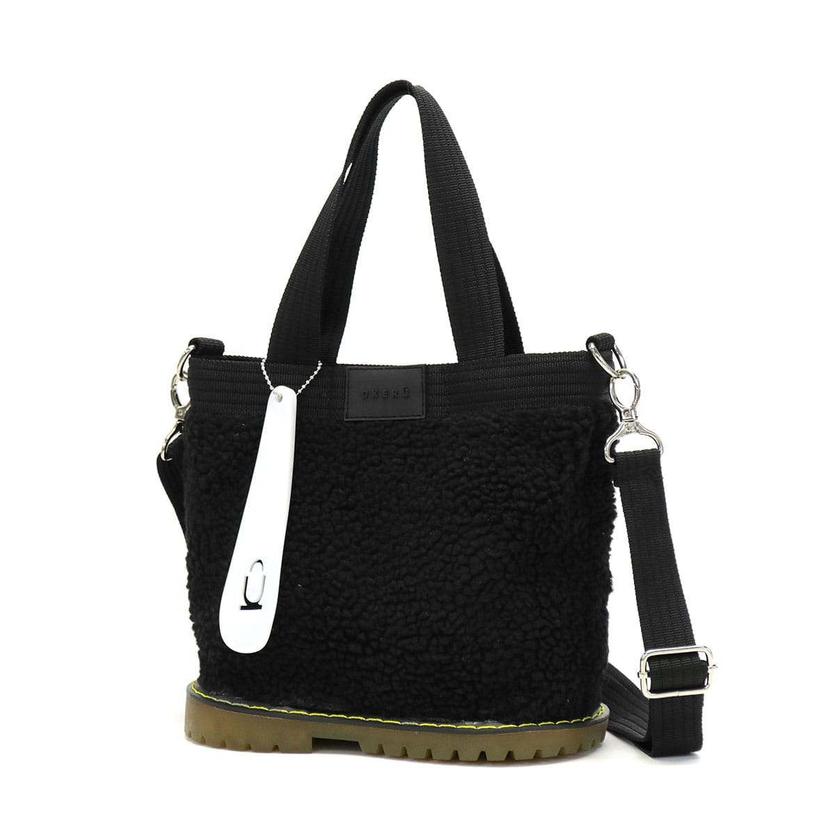 オケル トートバッグ OKERU トート DB-1TYPE 2WAYミニトート ミニトートバッグ ショルダーバッグ 斜めがけ 肩掛け 自立 シューズ型 かわいい ブランド バッグ 日本製 レディース DB-1TYPE