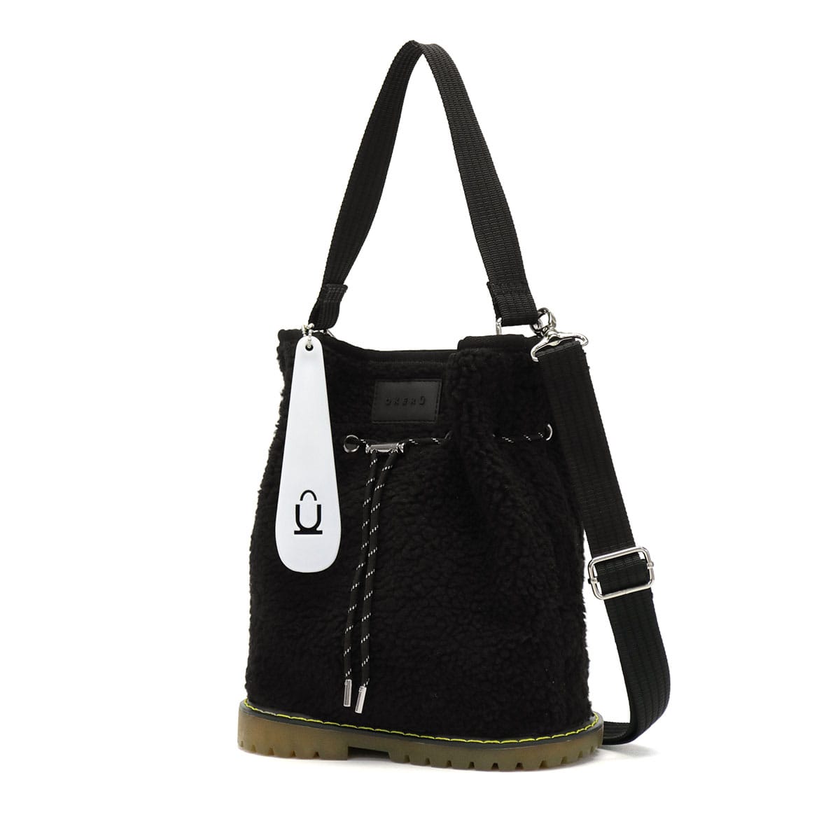 オケル トートバッグ OKERU トート DB-2TYPE 2WAY巾着ショルダー ミニトートバッグ ショルダーバッグ 斜めがけ 肩掛け 巾着バッグ ショルダー 自立 シューズ型 ブランド バッグ 日本製 レディース DB-2TYPE