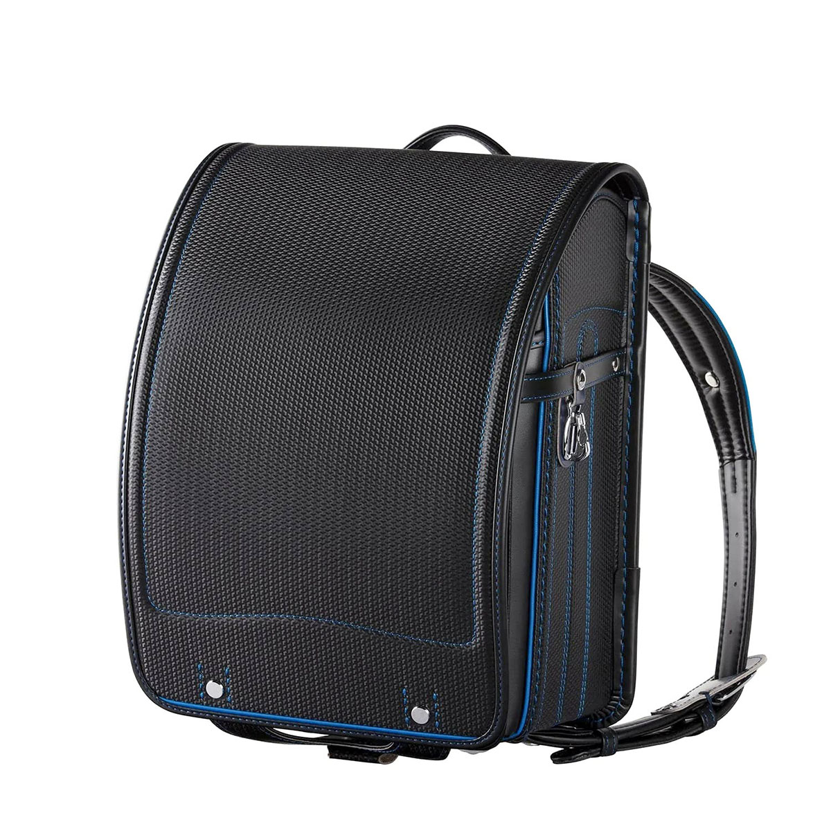 【セール】【正規品6年保証】オオバランドセル 大峽製鞄 ランドセル 男の子 タフネス 3D・レザー 本革 革 牛革 黒 ブラック 軽量 軽い 撥水 日本製 学習院型 A4フラットファイルサイズ スポーティー おおばせいほう 121 2025年モデル 型落ち アウトレット