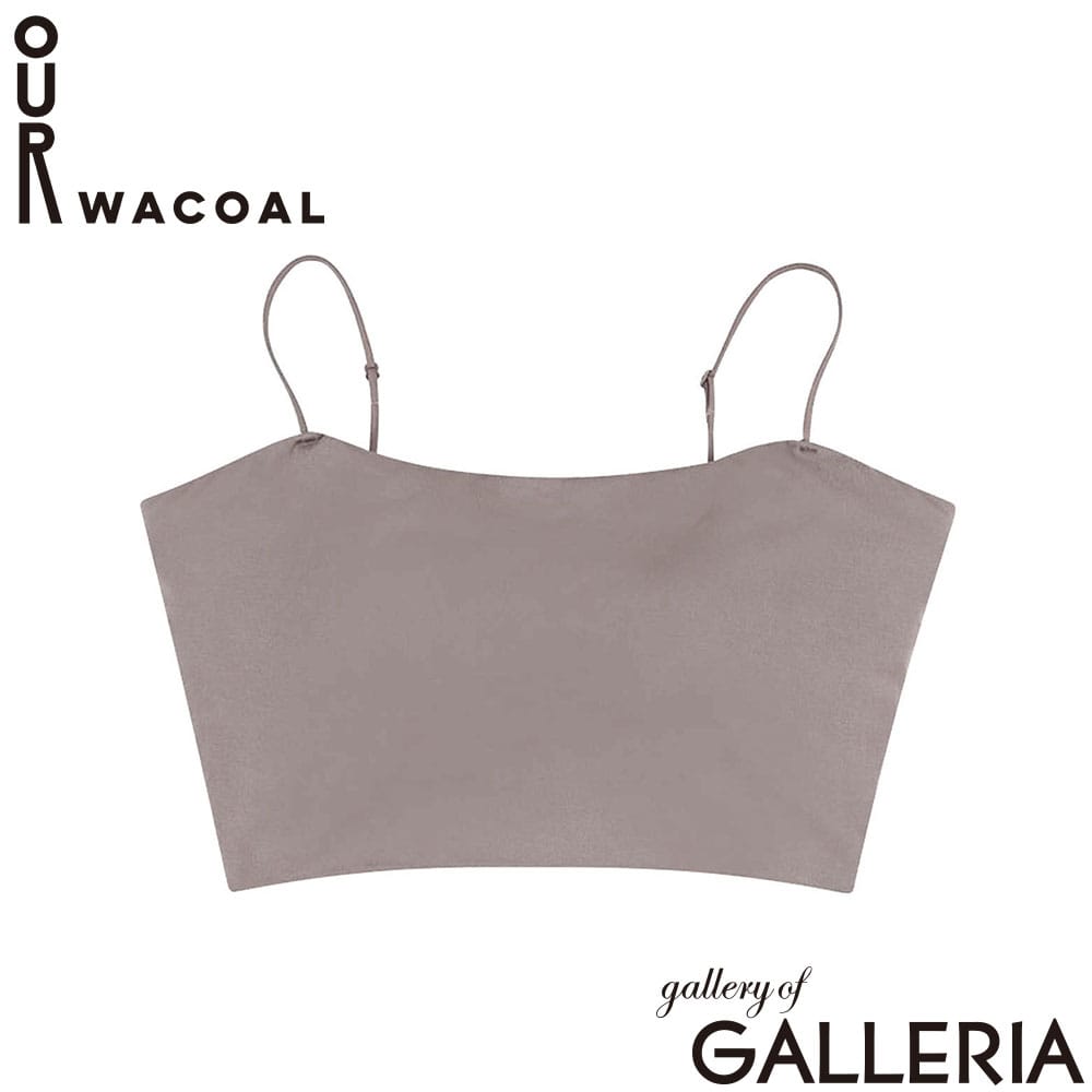 OUR WACOAL アワワコール キャミソール 短め インナー Sサイズ Mサイズ M+サイズ Lサイズ キャミ S M M+ L カップインショートキャミソール JCX160