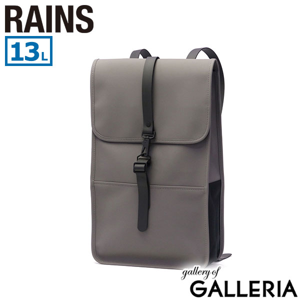 レインズ リュック メンズ レディース ブランド RAINS 通勤 軽量 おしゃれ 撥水 防水 ビジネス カジュアル B4 A4 13L 通学 旅行 シンプル 大人 ビジカジ ウォータープルーフ リュックサック バックパック Backpack 13000
