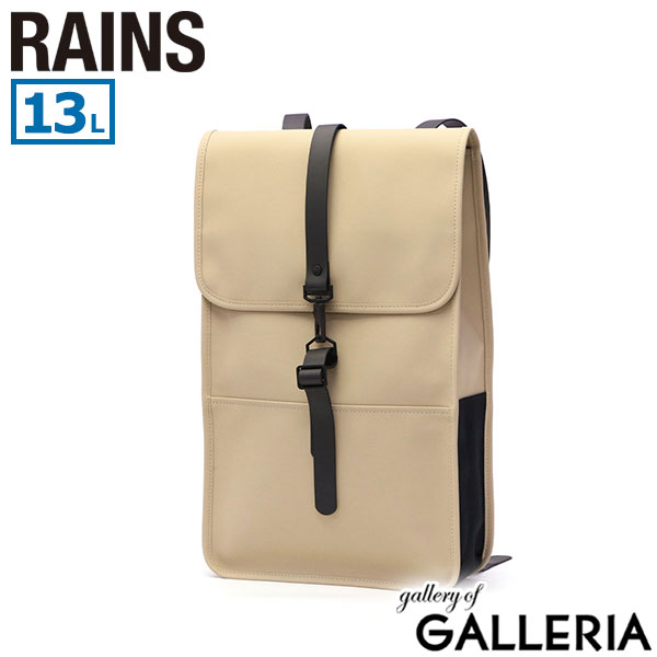 レインズ リュック メンズ レディース ブランド RAINS 通勤 軽量 おしゃれ 撥水 防水 ビジネス カジュアル B4 A4 13L 通学 旅行 シンプル 大人 ビジカジ ウォータープルーフ リュックサック バックパック Backpack 13000
