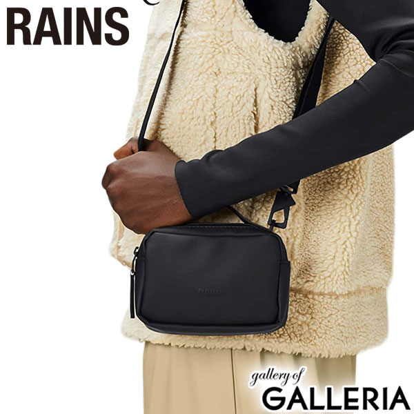 レインズ ショルダーバッグ メンズ レディース 斜めがけバッグ ブランド RAINS ショルダー バッグ 小さめ 小さい 斜めがけ 軽量 軽い 撥水 はっ水 2WAY 2WAYショルダー ハンドバッグ ミニ ミニショルダー 黒 おしゃれ 14120