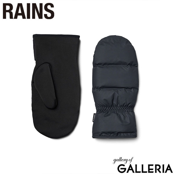 レインズ 手袋 メンズ レディース ブランド RAINS おしゃれ 暖かい フリース 防寒 防水 冬 チャンバー ミトン グローブ 手ぶくろ フリース手袋 シンプル 軽量 エレガント Lohja Puffer Mittens W1T2 16080