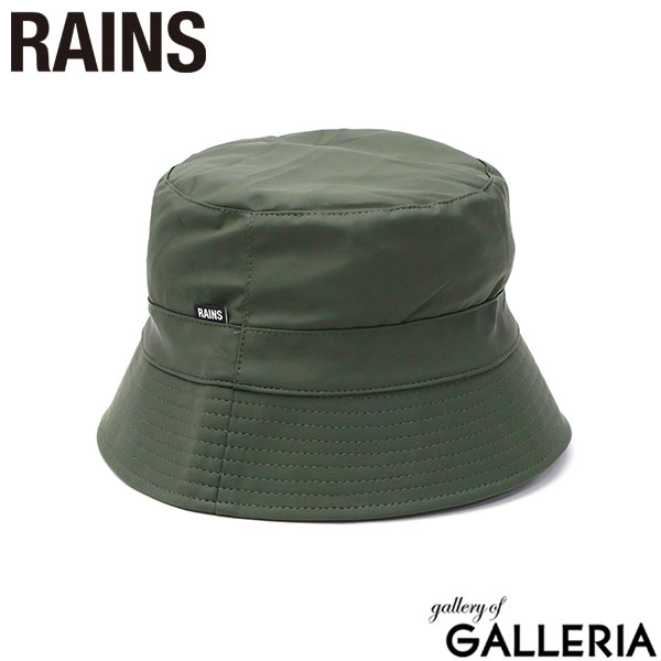 レインズ バケットハット メンズ レディース 帽子 ハット バケハ 軽量 軽い RAINS ブランド 大人 おしゃれ カジュアル 撥水 ステッチ ウォータープルーフ レインウェア アウトドア キャンプ Bucket Hat W2 20010