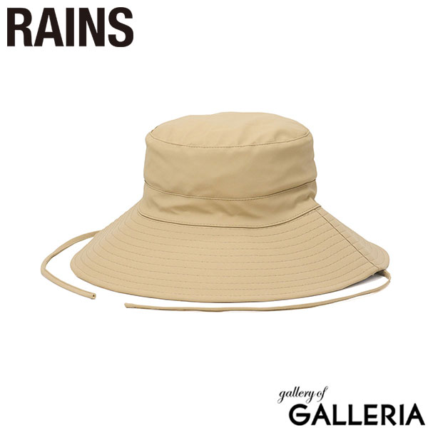 レインズ ハット メンズ レディース 紐付き 帽子 ブーニーハット つば広 軽量 軽い RAINS ブランド 大人 おしゃれ カジュアル 撥水 ステッチ ウォータープルーフ レインウェア アウトドア Boonie Hat W2 20030
