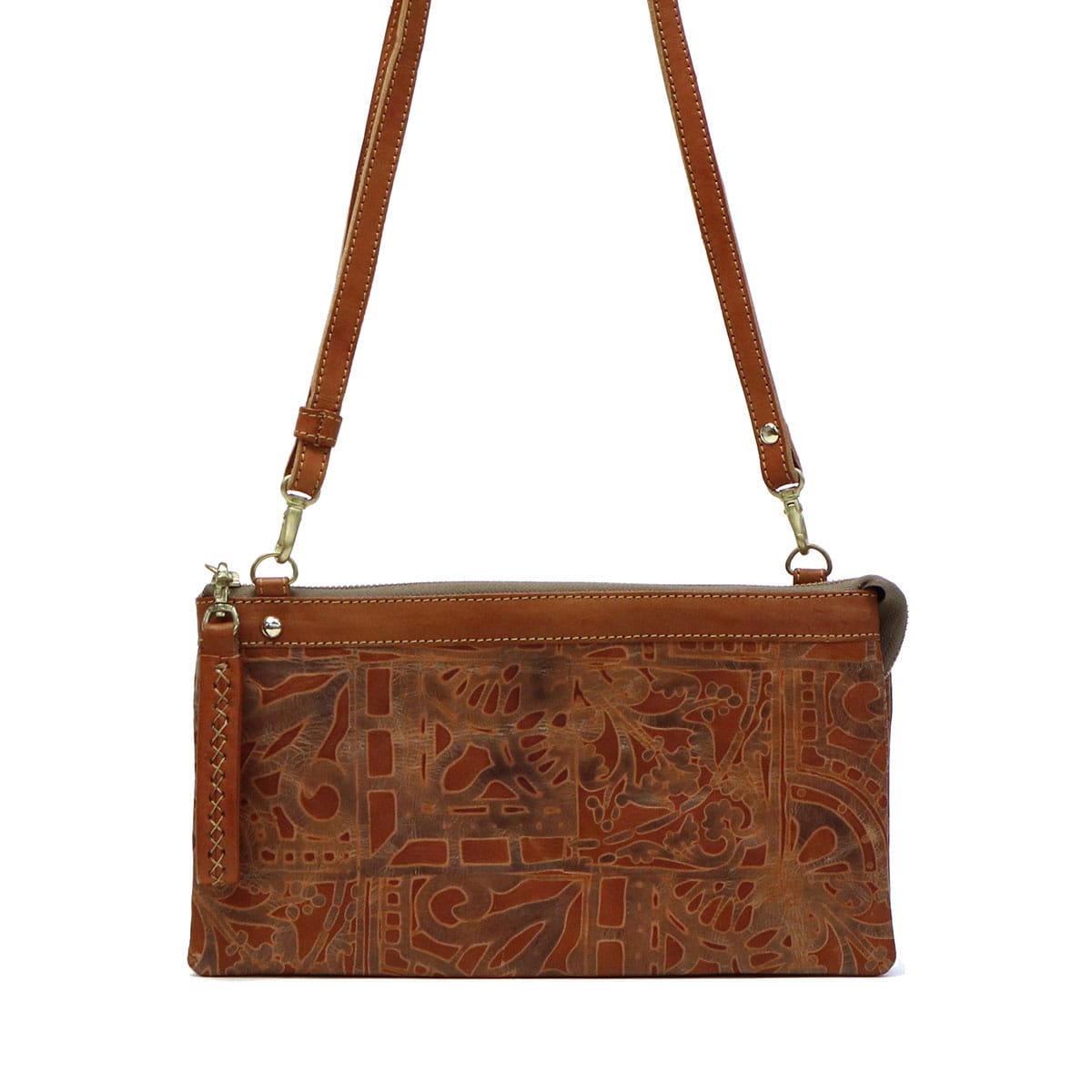 正規品 ロビタ ショルダー robita バッグ batik ショルダーバッグ 斜めがけ 本革 小さめ レディースクラッチバッグ 2WAY 薄型 レオパード柄 ハンドメイド BK-001