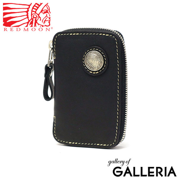 【正規取扱店】 レッドムーン キーケース メンズ レディース スマートキー 2つ 2個 ブランド 革 本革 REDMOON コンパクト おしゃれ カード 鍵 鍵入れ ラウンドファスナー レザー カジュアル 大人 日本製 RM-LZKC(1058)