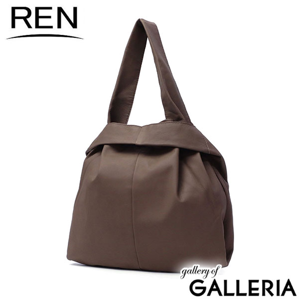 REN トートバッグ レディース 小さめ レン 軽量 革 レザー 本革 山羊革 トート バッグ ワンハンドル B5 カジュアル ブランド おしゃれ 大人 レザーバッグ コンパクト bare ベアー 2wayレジブクロS 1-11-13601