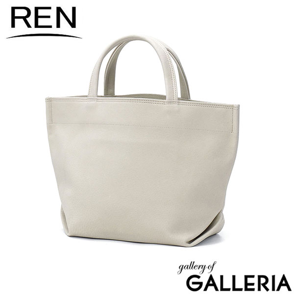 REN トートバッグ レディース 小さめ レン 軽量 革 レザー 本革 豚革 トート バッグ ヨコ型 カジュアル ブランド おしゃれ 大人 レザーバッグ コンパクト 日本製 A5 hallie ランチバッグS 1-30-10101