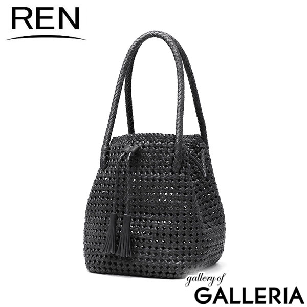 REN トートバッグ レディース 小さめ レン バッグ メッシュ ゴートメッシュ レザー 軽量 ブランド 巾着バッグ かごバッグ 本革 革 やぎ革 ナチュラル かわいい おしゃれ #16 タッセルトート 1-16-26362