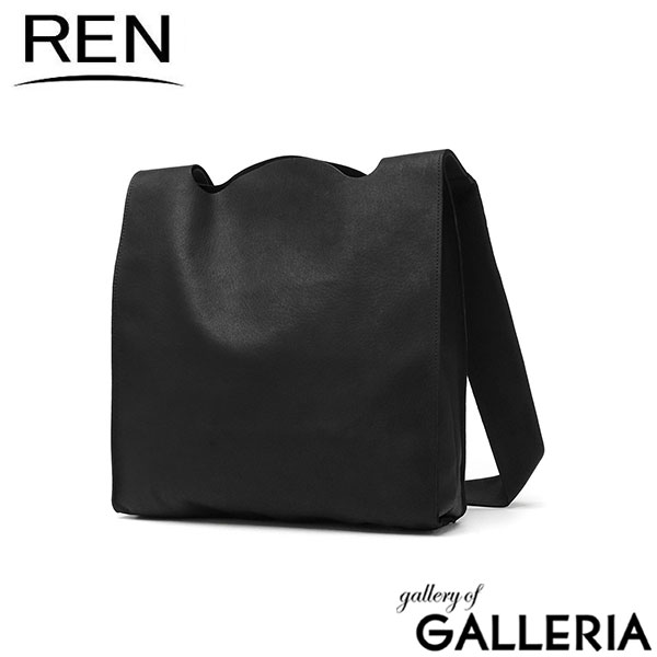 REN ショルダーバッグ メンズ レディース 大きめ レン バッグ ショルダー 斜めがけ ブランド A4 本革 革 レザー 大人 シンプル おしゃれ 肩掛け 日本製 HALLIE #30 レジブクロ ショルダー 1-30-13122