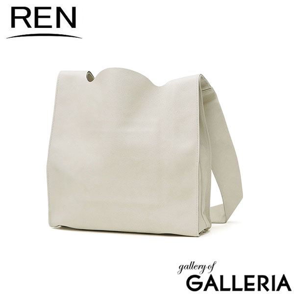 REN ショルダーバッグ メンズ レディース 大きめ レン バッグ ショルダー 斜めがけ ブランド A4 本革 革 レザー 大人 シンプル おしゃれ 肩掛け 日本製 HALLIE #30 レジブクロ ショルダー 1-30-13122