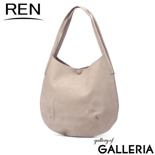 REN トートバッグ レディース 小さめ レン バッグ 軽量 軽い 革 本革 豚革 ブランド カジュアル きれいめ 上品 シンプル おしゃれ 肩掛け トート 横型 日本製 A5 hallie サークルトート 1-30-20241