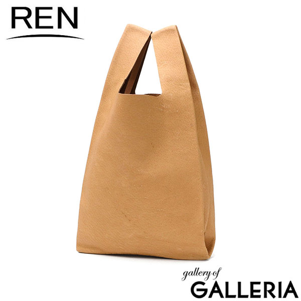 REN トートバッグ レディース 小さめ レン バッグ 軽量 軽い 革 本革 豚革 ブランド カジュアル きれいめ 上品 シンプル おしゃれ 小さい ミニトート 日本製 hallie ピッグスキン・ハリー ミニレジブクロ 1-30-13120
