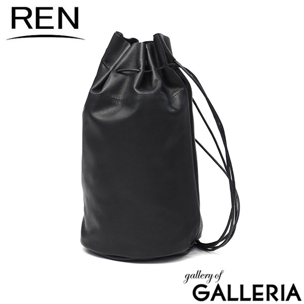 REN ショルダーバッグ レディース レン バッグ カバン 斜めがけ 斜めがけバッグ 軽量 大人 ブランド 小さめ 本革 革 レザー ポシェット 縦型 巾着バッグ ショルダー おしゃれ 日本製 #15 キャニスターボトル 1-15-16201