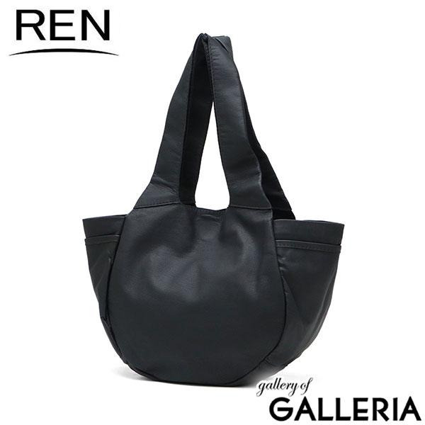 REN トートバッグ レディース レン バッグ 小さめ 軽量 軽い 革 レザー 本革 山羊革 トート ブランド おしゃれ 大人 レザーバッグ コンパクト 上品 A5 #11 BARE ベアー パンプキンサックS 1-11-20621