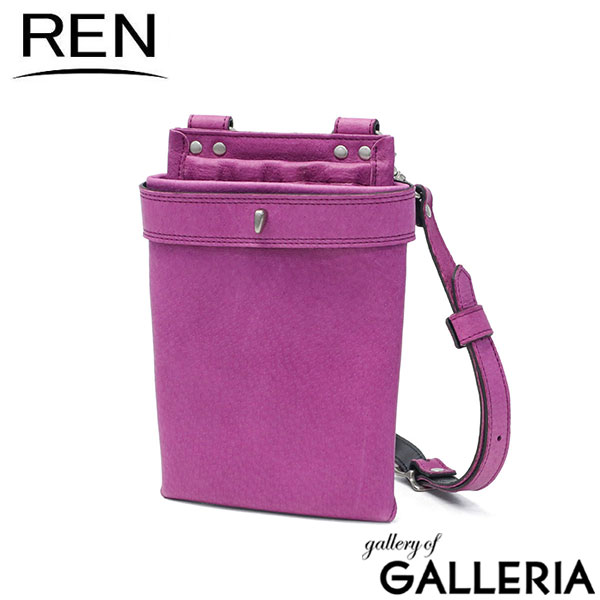 REN ショルダーバッグ メンズ レディース 斜めがけ レン バッグ 小さめ 小さい ブランド 革 本革 レザー シンプル シザーバッグ シザーケース はさみ 日本製 HALLIE #30 シザーズバッグ・ネイティブ 5-30-30522