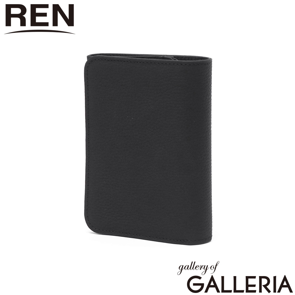 REN 二つ折り財布 レディース 本革 ブランド レン 財布 日本製 大人 二つ折 かぶせ 革 レザー 小銭入れ カード入れ コンパクト きれいめ おしゃれ 上品 シンプル PHILIP ポストマンウォレットS 3-51-12121