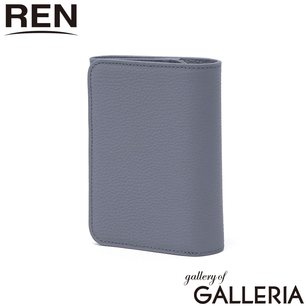 REN 二つ折り財布 レディース 本革 ブランド レン 財布 日本製 大人 二つ折 かぶせ 革 レザー 小銭入れ カード入れ コンパクト きれいめ おしゃれ 上品 シンプル PHILIP ポストマンウォレットS 3-51-12121