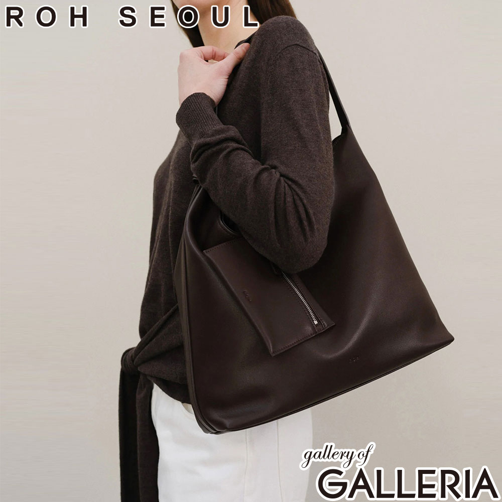 ローソウル ROH SEOUL トートバッグ 韓国ファッション 上品 ワンショルダー 韓国 ホーボーバッグ Pulpy hobo bag JLL00CC6S