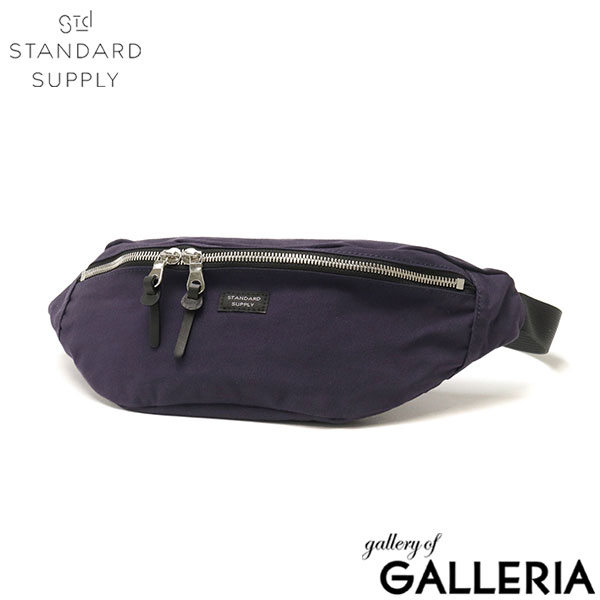 スタンダードサプライ ウエストバッグ STANDARD SUPPLY ウエストポーチ SIMPLICITY ファニーパック斜めがけボディバッグ 薄型 シンプル ユニセックス メンズ レディース FANNY PACK