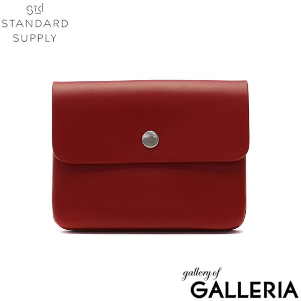 【セール】スタンダードサプライ 財布 STANDARD SUPPLY ウォレット メンズ レディース PAL FLAP WALLET 革レザー ショートウォレット カジュアル
