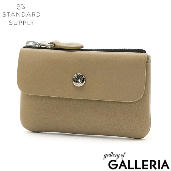スタンダードサプライ キーケース メンズ レディース 小銭入れ STANDARD SUPPLY 本革 革 レザー 20代 50代 カード スマートキー おしゃれ 軽量 ブランド コンパクト 可愛い 日本製 PAL KEY CASE